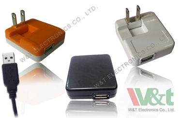 cargador USB retractable/plegable del adaptador del soporte del enchufe pared corriente alterna 24V para Japón,