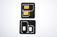 Los ABS plásticos se doblan los adaptadores de la tarjeta de SIM/adaptador dual de SIM para el teléfono normal