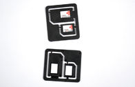 Plástico 2 en adaptadores duales de 1 tarjeta de SIM, SIM nano combinado para el iPhone 5