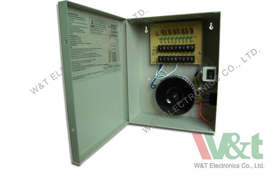 fuente de alimentación regulada linear de 24V 4A 96W para la cámara CCTV con el canal 8