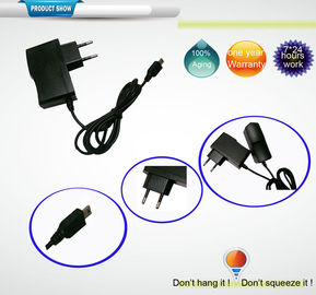 adaptador del soporte de la pared de 10W 5V 2A con el enchufe mini/micro de DC, fuente de alimentación del CCTV