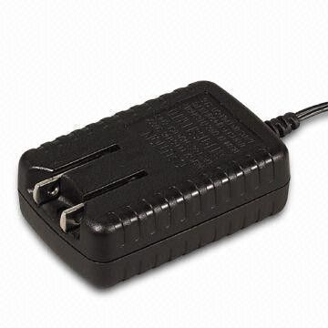 el adaptador de la transferencia 1W con doblar la CA del Dos-perno de los E.E.U.U. tapa el adaptador DC del adaptador de corriente alterna/CA de KTEC