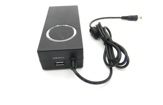 adaptador universal del ordenador portátil del LCD del azul delgado auto 90W