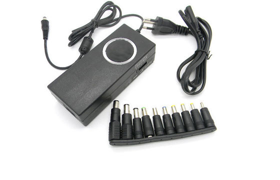 adaptador universal del ordenador portátil del LCD del azul delgado auto 90W