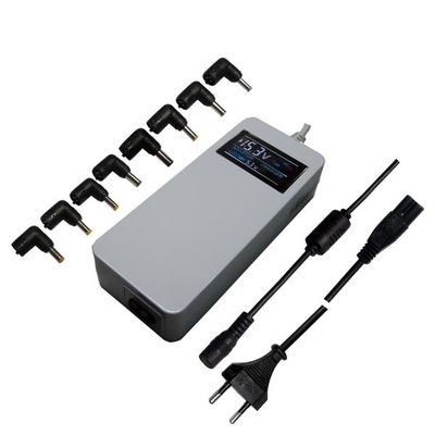 adaptador universal del ordenador portátil del LCD del azul delgado auto 90W