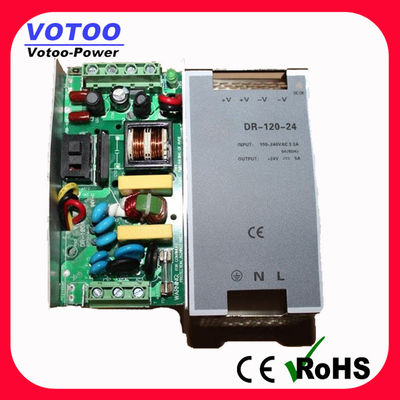 Metal 120W de la eficacia alta de salida única EN la fuente de alimentación del carril 12V 10A