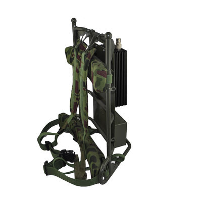 El transmisor video móvil de Manpack COFDM, militar 5~8W hace excursionismo vínculo video inalámbrico