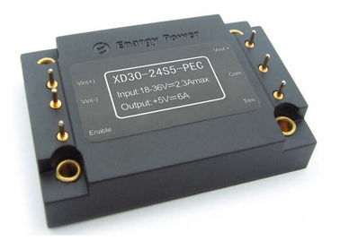 módulo de los convertidores de 30W DC-DC, 24 C.C. de voltio a de 5 voltios al convertidor de C.C. XD30-24S5-PEC
