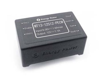 EN60950, convertidores 13W de GB4943 DC-DC hizo salir 12 voltios MT13-12S12-PECW