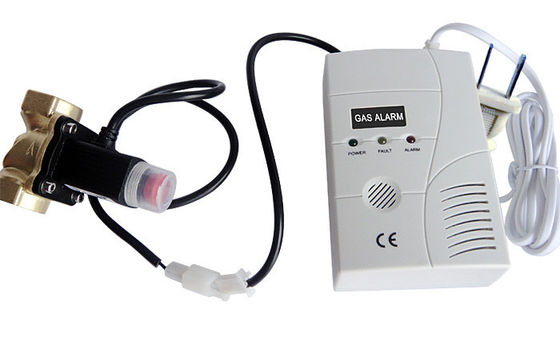 La alarma EN50194 del detector de gas del LPG de la corriente continua de la CA/Con el auto obturó la válvula electromagnética