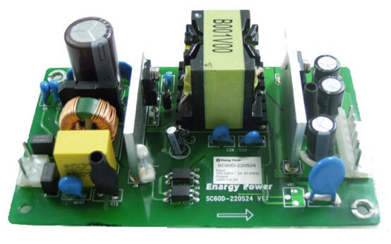 Fuente de alimentación médica baja de la ondulación y del ruido con la protección SC60D-220S24A del cortocircuito
