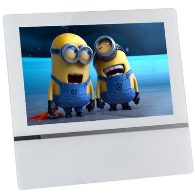 exhibición blanca de la publicidad de la red de Android de la pantalla de la reproducción de vídeo de la definición de 21.5inch Media Player 1080p alta con WIFI