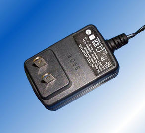 FCC del CE de la UL del adaptador 12V DC 1A 12W del soporte de la pared de la red de Estados Unidos
