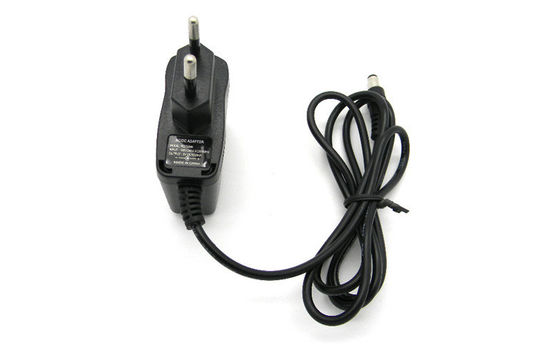 Extremidad de alta calidad 5.5x2.1m m de DC de las fuentes de alimentación del soporte de la pared del proveedor 5V 1000mA de China