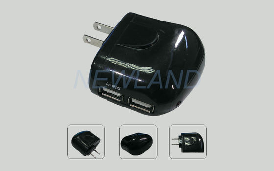 5V 2A se doblan adaptador de viaje del cargador del enchufe USB para el iPhone/Samsung