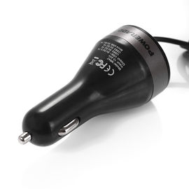cargador del coche del puerto de USB de 4.2A 21W tres con el adaptador incorporado del cable del micrófono USB