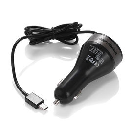 cargador del coche del puerto de USB de 4.2A 21W tres con el adaptador incorporado del cable del micrófono USB