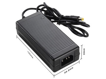 Adaptador de corriente alterna negro del ordenador de 12V 5A, adaptador de escritorio