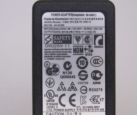 Cargador compatible del adaptador de corriente alterna del poder del ordenador portátil de Samsung PA-1400-14