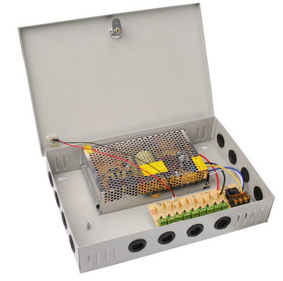 Fuentes de alimentación del CCTV de la caja metálica para el dispositivo de seguridad/el modo a largo plazo/la recuperación auto