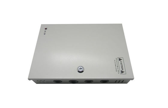 fuente de alimentación del metal de la caja de distribución de poder del CCTV del canal de 12V 20A 18