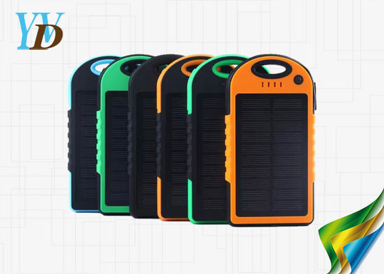 Banco ultrafino a prueba de choques impermeable del poder del panel solar de la copia de seguridad 4000mAh de Crashproof
