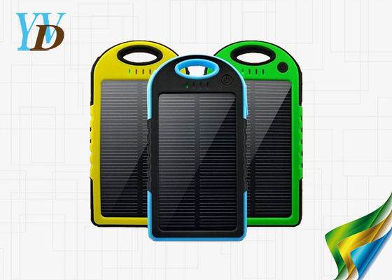 Banco ultrafino a prueba de choques impermeable del poder del panel solar de la copia de seguridad 4000mAh de Crashproof