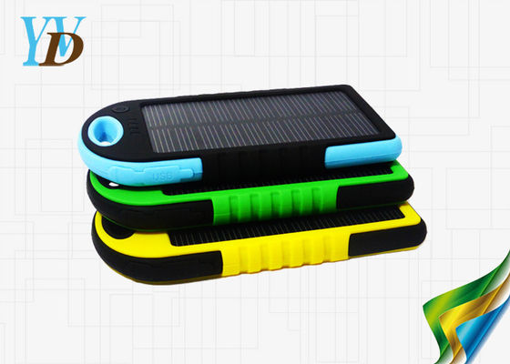 Banco ultrafino a prueba de choques impermeable del poder del panel solar de la copia de seguridad 4000mAh de Crashproof