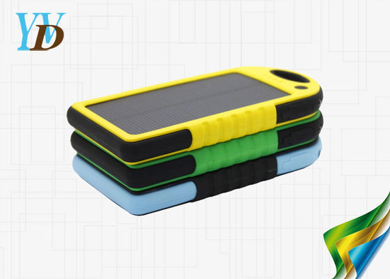 Banco ultrafino a prueba de choques impermeable del poder del panel solar de la copia de seguridad 4000mAh de Crashproof