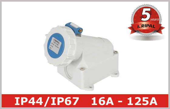Blanco adaptador eléctrico industrial 380V - 4150V de 3 mercados de la fase