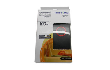 Adaptador universal automático del ordenador portátil, fuente de alimentación de la transferencia del cuaderno 100W