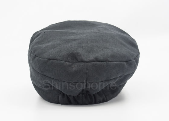 Casquillo militar con cuero, casquillo del algodón en blanco de los hombres de la moda de la tela cruzada del ejército