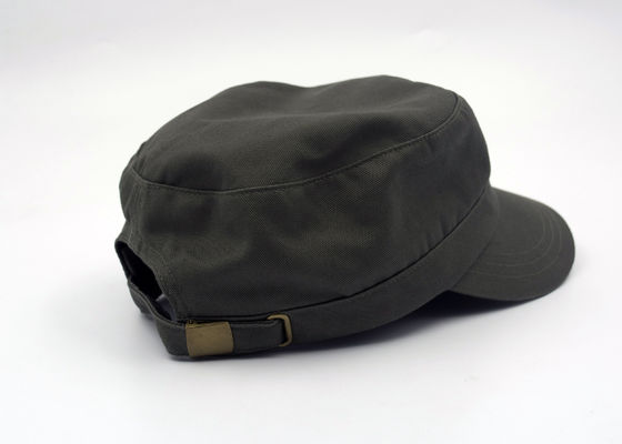 Sombrero militar para los hombres, hebilla del casquillo de la moda del algodón ajustable del ejército del metal