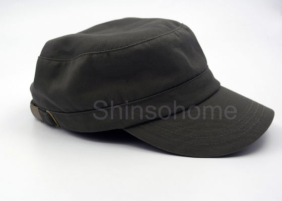 Sombrero militar para los hombres, hebilla del casquillo de la moda del algodón ajustable del ejército del metal