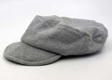 Gris militar modificado para requisitos particulares de Flexfit del espacio en blanco del casquillo del algodón de los hombres/de las mujeres con el borde curvado