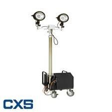 torre ligera diesel de 2*150w Mh Ip54 para la industria militar/del espacio aéreo/de la electricidad
