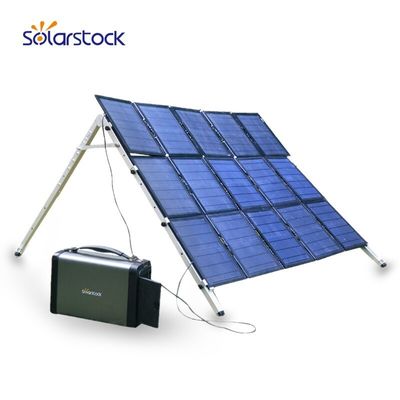 Sistema eléctrico solar de la emergencia de la energía alternativa para casero/al aire libre