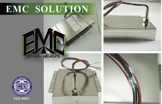 Filtro blindado EMC del recinto, filtros de línea eléctrica del alto rendimiento