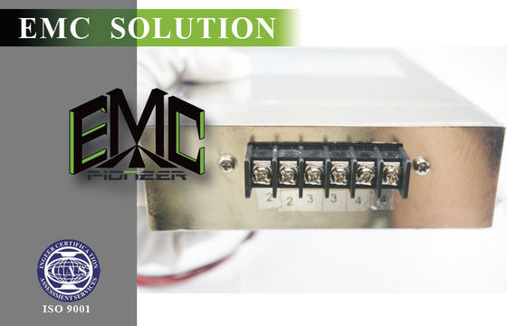 Filtro blindado EMC del recinto, filtros de línea eléctrica del alto rendimiento