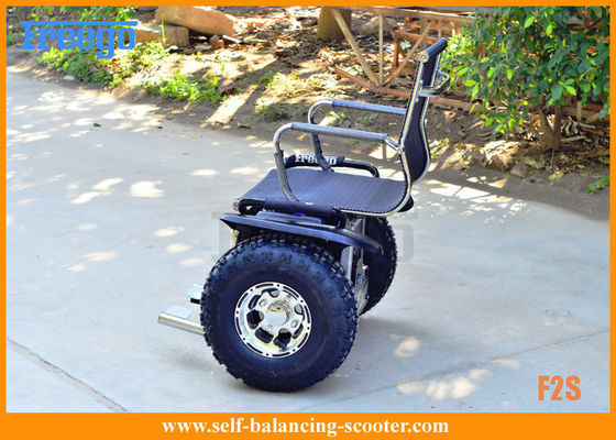 Silla de ruedas de equilibrio de la vespa del uno mismo de la rueda del motor 2 de DC que monta suavemente F2S