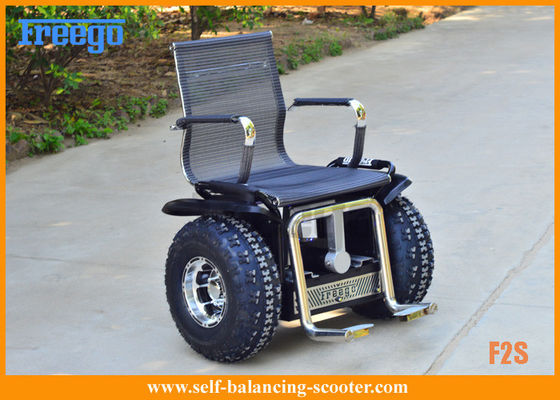 Silla de ruedas de equilibrio de la vespa del uno mismo de la rueda del motor 2 de DC que monta suavemente F2S