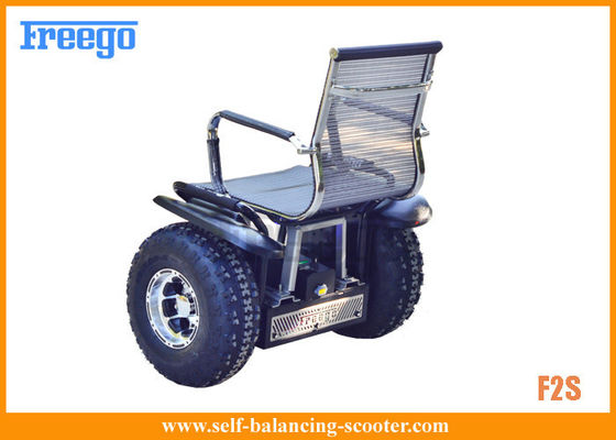 Silla de ruedas de equilibrio de la vespa del uno mismo de la rueda del motor 2 de DC que monta suavemente F2S
