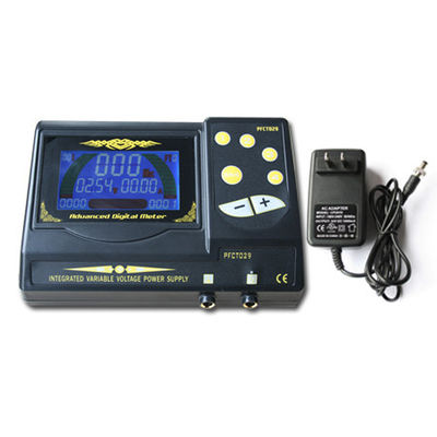 Fuente de alimentación profesional del tatuaje 60V - 250 V v 2 a de dc 1,5 - 16 con la pantalla del LCD