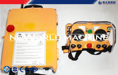 La CA DC 12v F24-60 suspendió la radio de la grúa de arriba de la grúa del control de la palanca de mando de las piezas de la plataforma