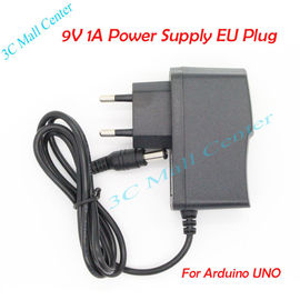 La UE de la fuente de alimentación de DC 9V 1A del adaptador del convertidor de la CA 100V-240V tapa 1000mA para el UNO de Arduino MEGA