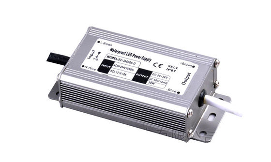 Conductor constante de salida única 30W, conductor de la corriente LED de IP67 900mA de la prenda impermeable LED de 20V DC