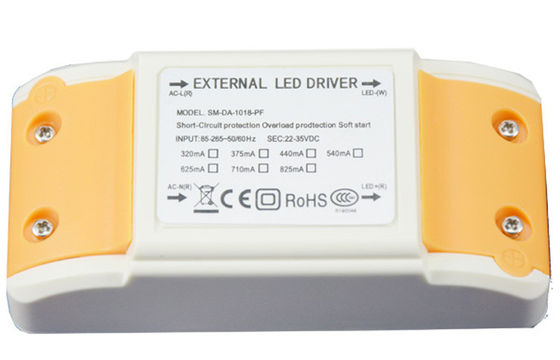 Eficacia alta 10W - 18W conductor constante 0.8A RoHS, 47Hz de la corriente LED - 63Hz
