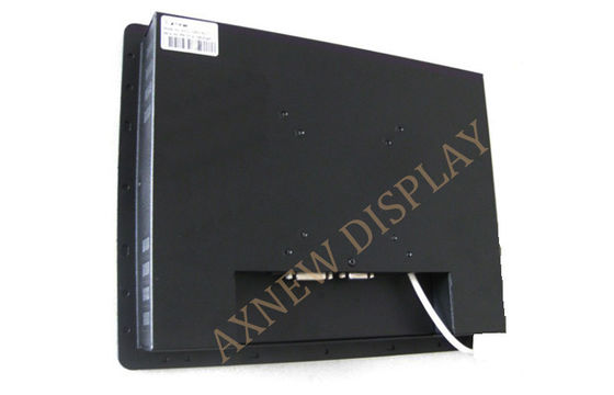 Alto montaje en la pared 15" de la definición bisel delantero industrial del monitor LCD IP65 del tacto del IR