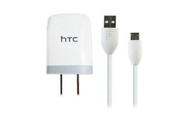 Convertidor del adaptador del cargador de viaje USB del OEM 5V 2A para el teléfono celular de HTC, color negro