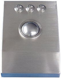 Trackball rugoso del laser de la mesa 38m m del acero inoxidable del metal con la resolución de 1200 DPI